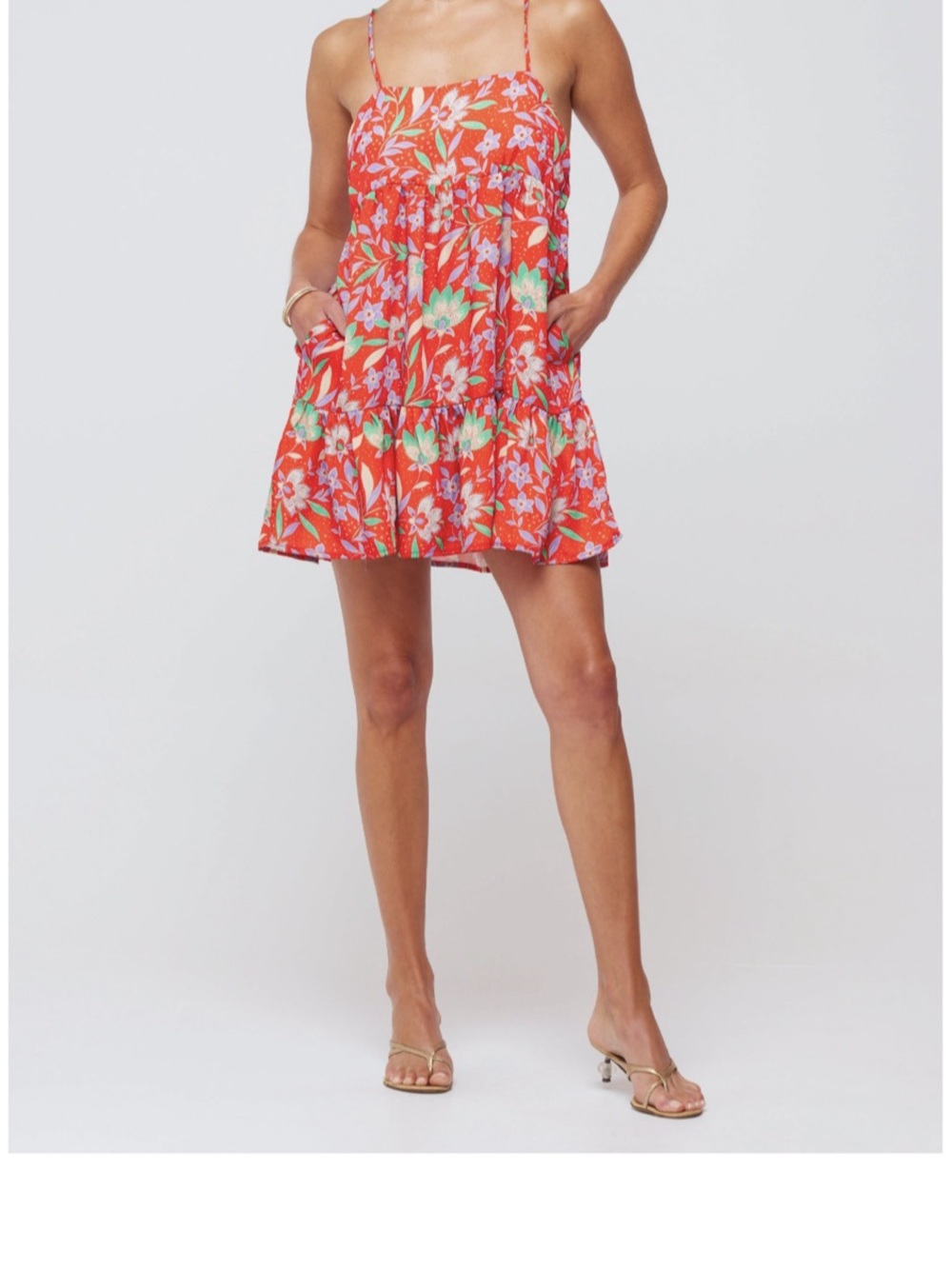 Resa Chloe Mini in Baja Floral Mini Dress